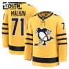 Lasten NHL Pittsburgh Penguins Pelipaita 2025-26 Fanatics Premium Evgeni Malkin Alternate Gold